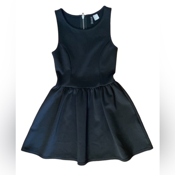 H&M Black Mini Dress size 2 - Picture 1 of 4